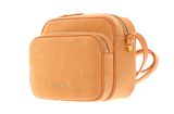 COCCINELLE Lea Suede Shoulder Bag Apricot COCCINELLE Lea Suede Shoulder Bag Apricot