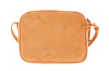COCCINELLE Lea Suede Shoulder Bag Apricot COCCINELLE Lea Suede Shoulder Bag Apricot