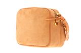 COCCINELLE Lea Suede Shoulder Bag Apricot COCCINELLE Lea Suede Shoulder Bag Apricot