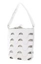 COCCINELLE Medhuse Bucket Bag White / Mul. Stone