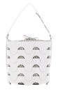 COCCINELLE Medhuse Bucket Bag White / Mul. Stone
