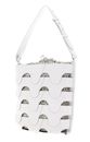 COCCINELLE Medhuse Bucket Bag White / Mul. Stone