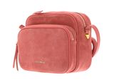 COCCINELLE Lea Suede Shoulder Bag Geranium COCCINELLE Lea Suede Shoulder Bag Geranium