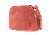 COCCINELLE Lea Suede Shoulder Bag Geranium COCCINELLE Lea Suede Shoulder Bag Geranium