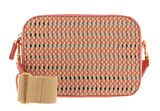 COCCINELLE Mini Bag Woven Crossbody Mul.Geran / Geran COCCINELLE Mini Bag Woven Crossbody Mul.Geran / Geran