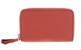 COCCINELLE Tassel Zip Around Wallet Geranium COCCINELLE Tassel Zip Around Wallet Geranium