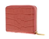 COCCINELLE Metallic Croco Shiny Soft Leather Zip Around Wallet Geranium COCCINELLE Metallic Croco Shiny Soft Leather Zip Around Wallet Geranium