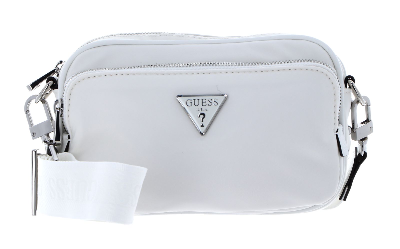 GUESS Little Bay Crossbody Camera Bag White Buy bags, purses