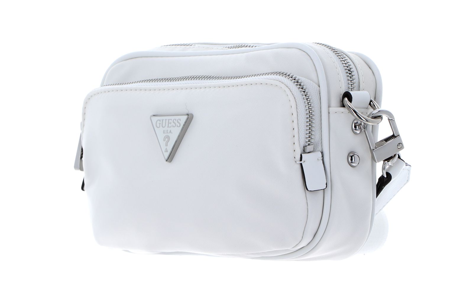 GUESS Little Bay Crossbody Camera Bag White Buy bags, purses