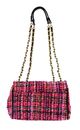 GUESS Kimi Convertible Crossbody Flap Bag Fuchsia Multi GUESS Kimi Convertible Crossbody Flap Bag Fuchsia Multi