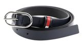 TOMMY HILFIGER TJW Belts Seasonal Oval 2.0 W80 Twilight Navy