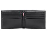 TOMMY HILFIGER TH Signature Mini CC Wallet Black TOMMY HILFIGER TH Signature Mini CC Wallet Black