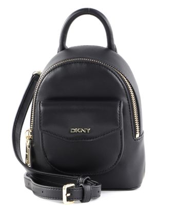 DKNY Miranda Backpack Crossbody Bgd - Blk / Gold