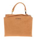 COCCINELLE Arlettis Suede Handbag Apricot COCCINELLE Arlettis Suede Handbag Apricot