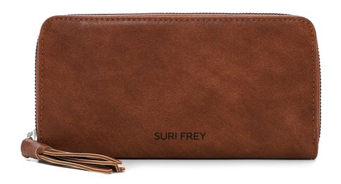 SURI FREY Lotty Zip Around Wallet Cognac