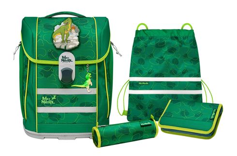 McNeill McLight 2 Schoolbag Set 6-teilig Dino