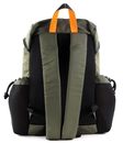 TOMMY HILFIGER TH Signature Flap Backpack Army Green Flag Monogram TOMMY HILFIGER TH Signature Flap Backpack Army Green Flag Monogram