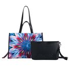 Desigual Bols Lavender Hanove Shopping Bag Space Blue