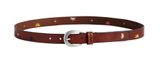Desigual Belt Mandala Stitch Belt W90 Camel