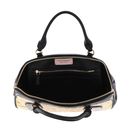 COCCINELLE Colette Rafia Handbag Natural / Noir COCCINELLE Colette Rafia Handbag Natural / Noir