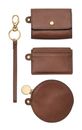 FOSSIL Rio Pouch Wristlet Wallet Brown FOSSIL Rio Pouch Wristlet Wallet Brown