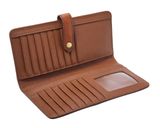 FOSSIL Myra RFID Tab Clutch Medium Brown