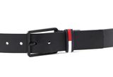 TOMMY HILFIGER TJM Leather Belts Leather Belt 3.5 W110 Black
