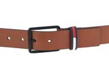 TOMMY HILFIGER TJM Leather Belts Leather Belt 3.5 W100 Natural Cognac TOMMY HILFIGER TJM Leather Belts Leather Belt 3.5 W100 Natural Cognac