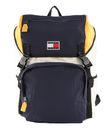 TOMMY HILFIGER TJM Travel Flap Backpack Color Block TOMMY HILFIGER TJM Travel Flap Backpack Color Block