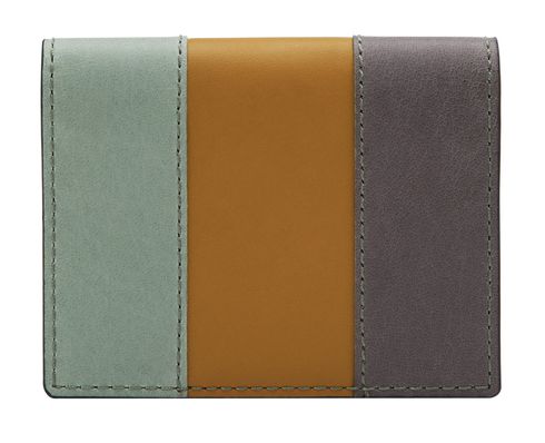 FOSSIL Everett Card Case Bifold Sage