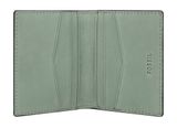 FOSSIL Everett Card Case Bifold Sage