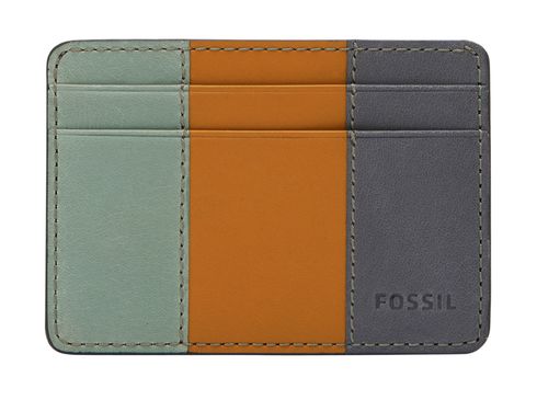 FOSSIL Everett Card Case Sage