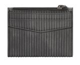 FOSSIL Andrew Zip Card Case Lead Gray FOSSIL Andrew Zip Card Case Lead Gray