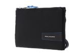 PIQUADRO PQ-RY Clutch With Two Dividers Nero