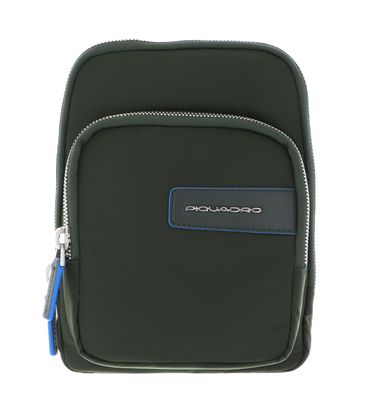 PIQUADRO PQ-RY Pocket Crossbody Bag Verde Foresta