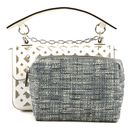 KARL LAGERFELD K / Karl Seven Soft Perf Shoulderbag White KARL LAGERFELD K / Karl Seven Soft Perf Shoulderbag White