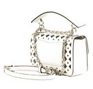 KARL LAGERFELD K / Karl Seven Soft Perf Shoulderbag White KARL LAGERFELD K / Karl Seven Soft Perf Shoulderbag White