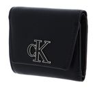 Calvin Klein CKJ Minimal Monogram Med Trifold Black Calvin Klein CKJ Minimal Monogram Med Trifold Black