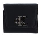 Calvin Klein CKJ Minimal Monogram Med Trifold Black Calvin Klein CKJ Minimal Monogram Med Trifold Black