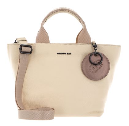 MANDARINA DUCK Mellow Leather Shopper Macadamia