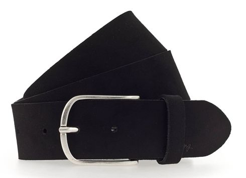 MUSTANG Women Leather Belt W90 Black