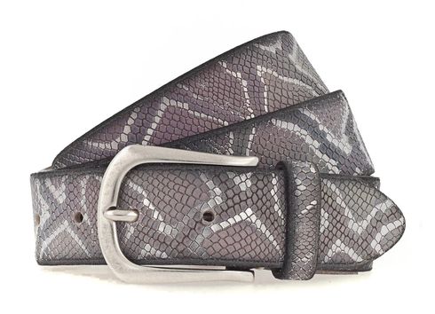 b.belt Sabia Ledergürtel W80 Multicolor