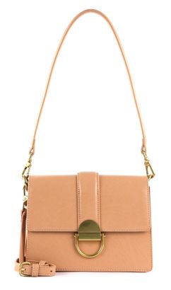 SEIDENFELT MANUFAKTUR SFM242 Boxy Crossbody Soft Orange / Gold