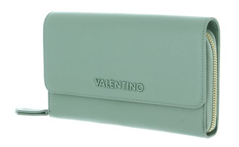 VALENTINO Cognac Wallet with Shoulder Strap Azzurro VALENTINO Cognac Wallet with Shoulder Strap Azzurro