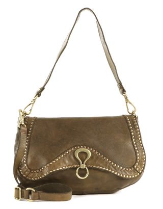 CAMPOMAGGI Shoulder Bag With Flap Verde Militare