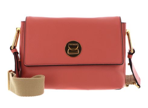 COCCINELLE Liya Shoulder Bag Geranium / Silk