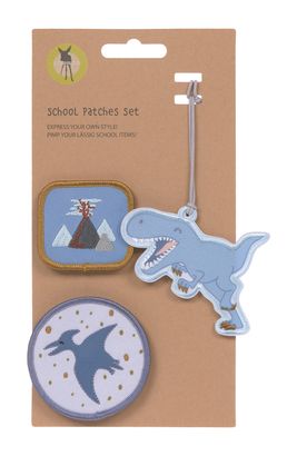 Lässig School Patches Set 3-teilig Dinosaur