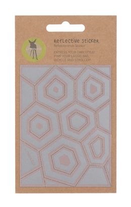 Lässig Reflective Sticker Hexagon