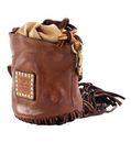 CAMPOMAGGI Traditional Zefiro Bucket Bag Mini Cognac
