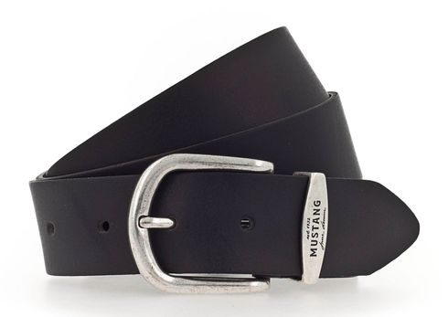 MUSTANG Classic Women Leather Belt W75 Black